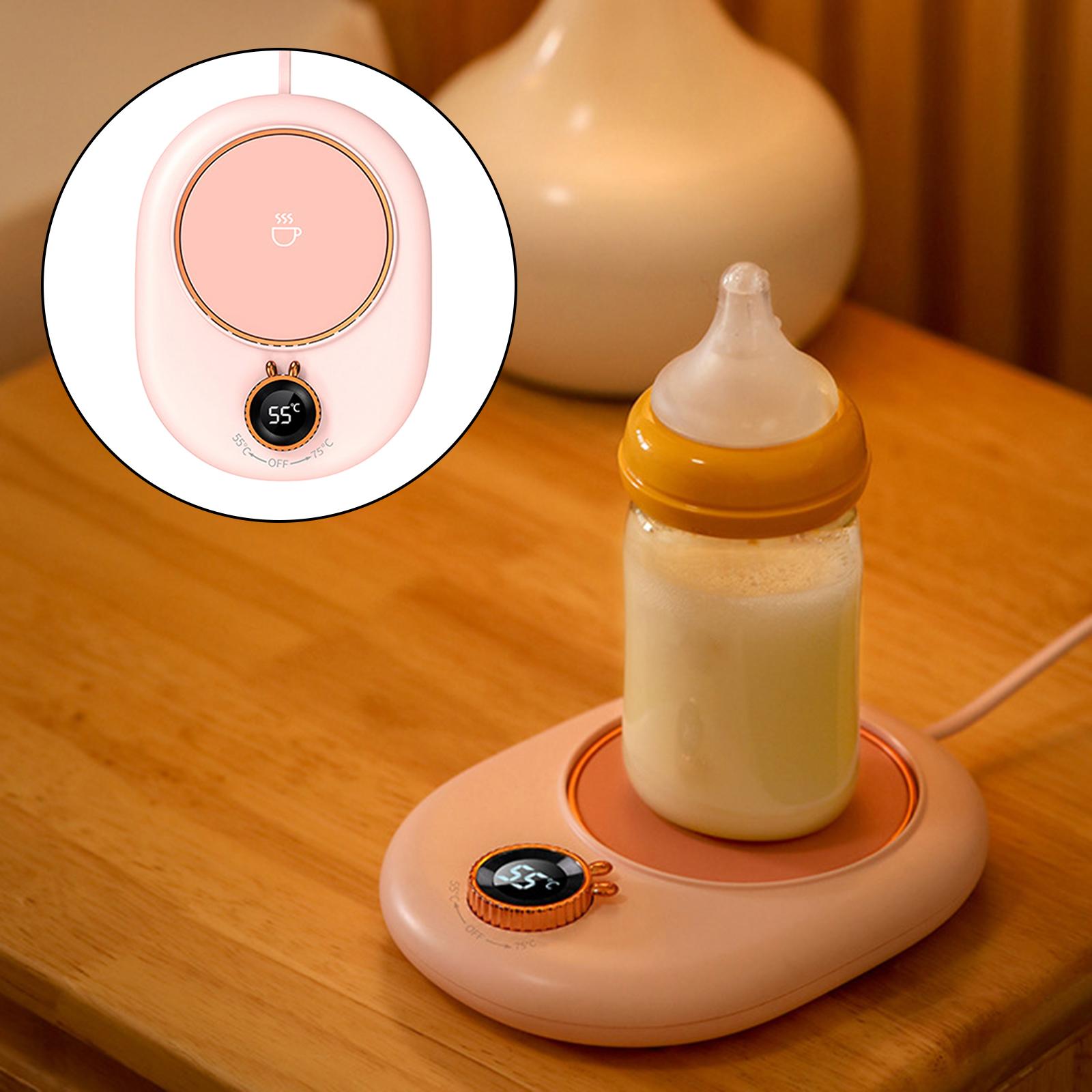 

e 55° или 75° постоянная температура нагреватель для чая и молока подставка под горячее необходимая для использования на рабочем столе салона розовый