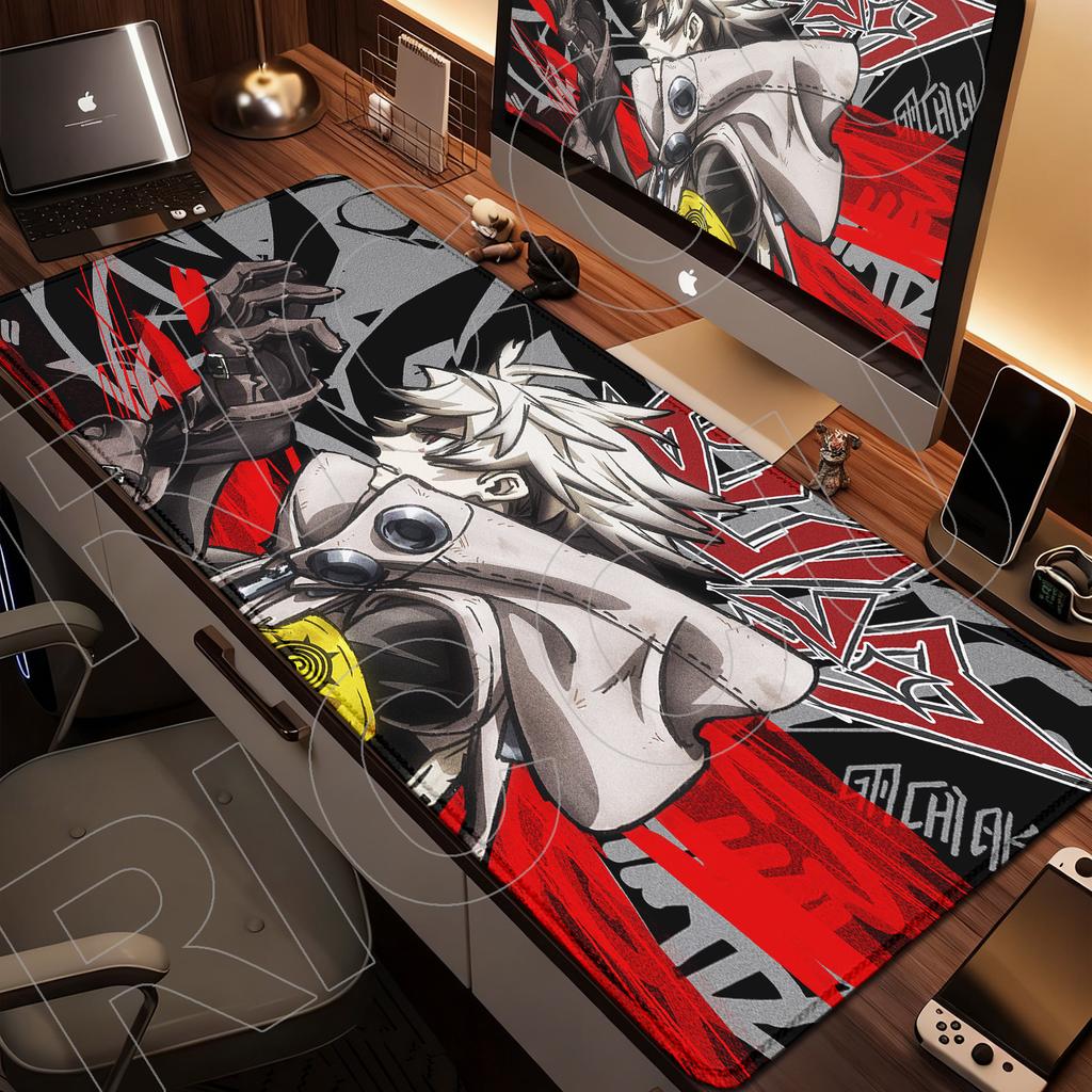 XXL Rubber Mouse Pad Carpet Laptop Japan Anime Gachiakuta Rug 40x90cm Mouse Mats Gamer Keyboard Gaming PC Accessories Desk Mat