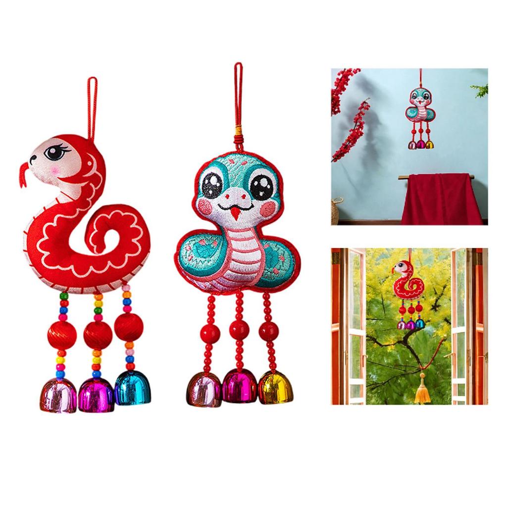 2025 Chinese New Year Hanging Ornament Decorative Spring Festival Hanging Decoration for Door Living Room Office Restaurant Shop