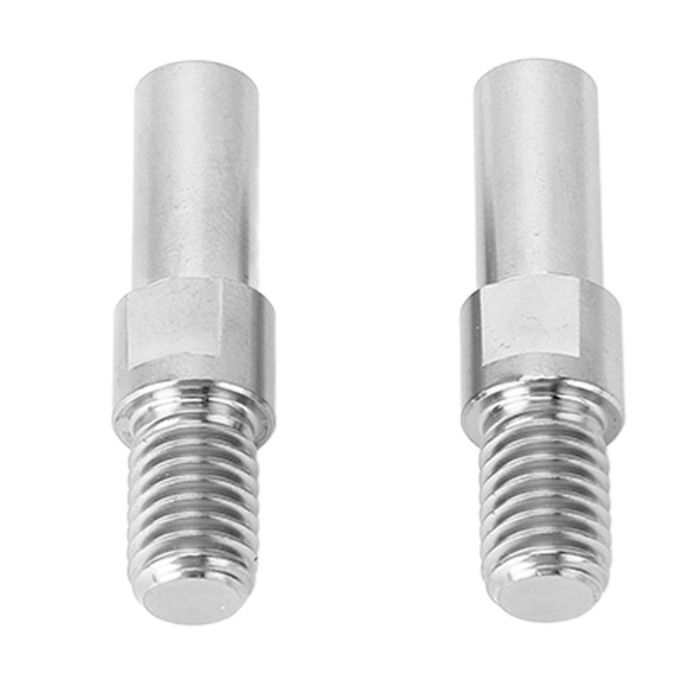 2Pcs Titanium Alloy Mountain Bike Brake Screw M8×1.25 8mm V Brake Column Screw Sliver Brake System Replacement Screw