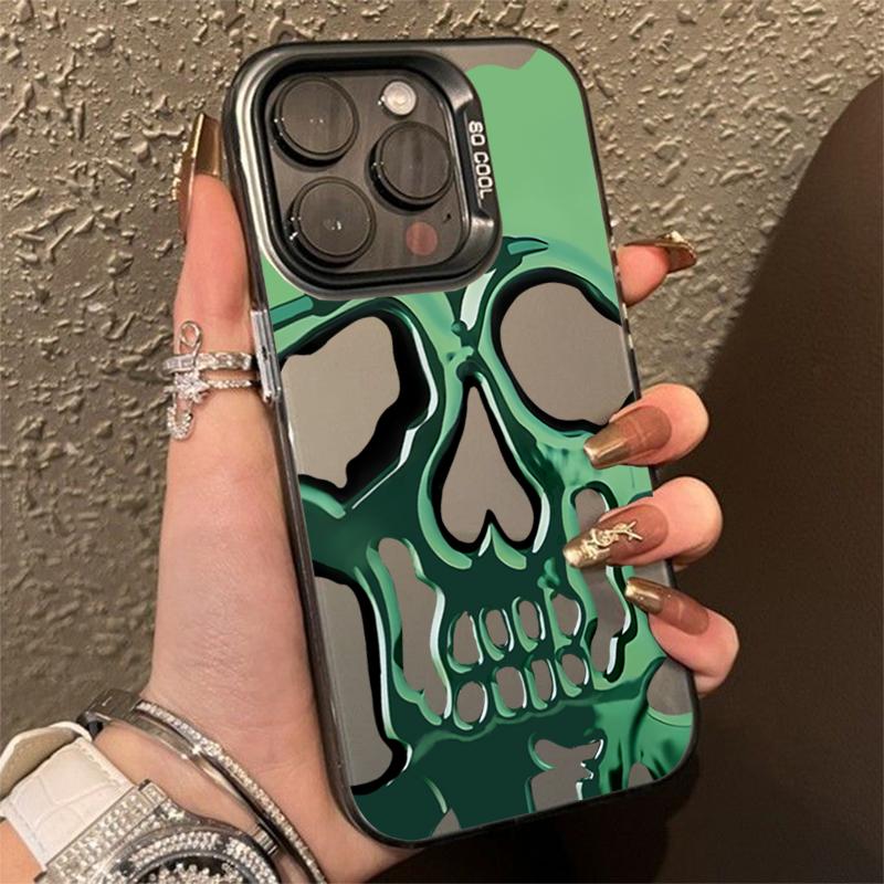 Skull Ghostface Phone Case For iPhone 15 14 13 12 16 Pro Max 11 Pro XR XS X 7 8 Plus TPU Anti Drop Case Shockproof Bumper Cover