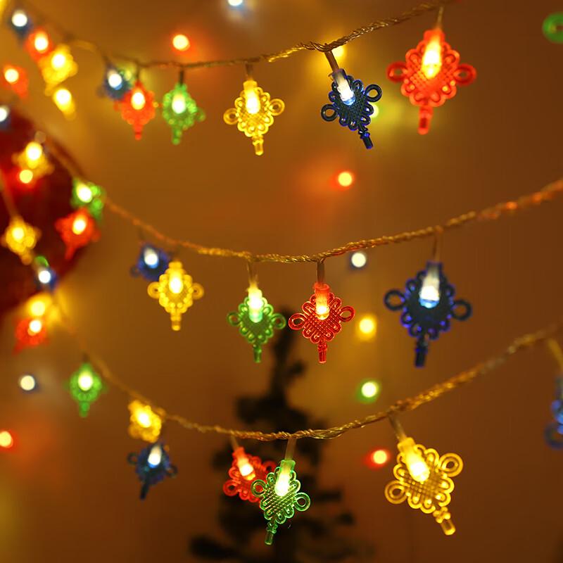 Chinese Knot LED Decorative String Lights 6 Meters, 40 Lights