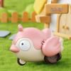 In-Stock Pull-String Elephant Car: Cute Crawling Baby Toy for Holding Head Learning