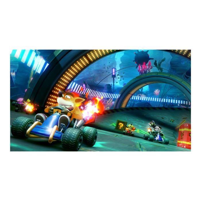 Jeu de course - activision - crash team racing nitro fueled - 1 à 4 joueurs - pegi 3+ - ps4