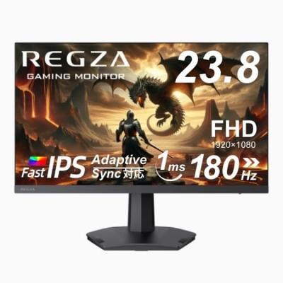 REGZA Gaming-Monitor Zoll FHD 180Hz HDR10 Fast IPS Panel Adaptive Sync HDMI-kompatibel 23,8 1ms(GTG) RM-G245N