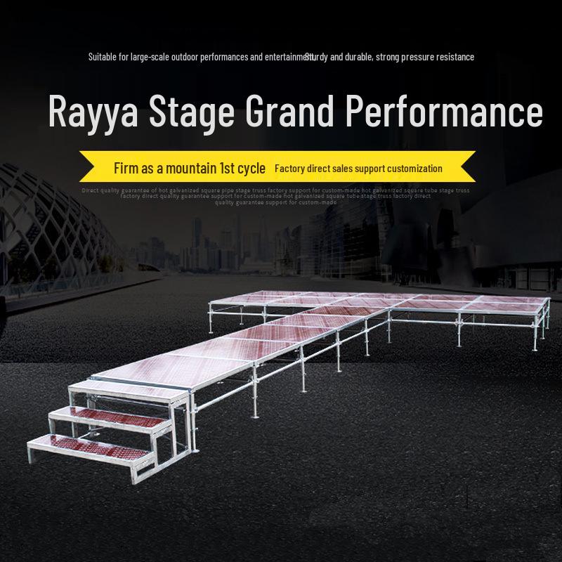 Foldable Wedding Tabletop Stage Truss with Quick-Install, Stainless Steel