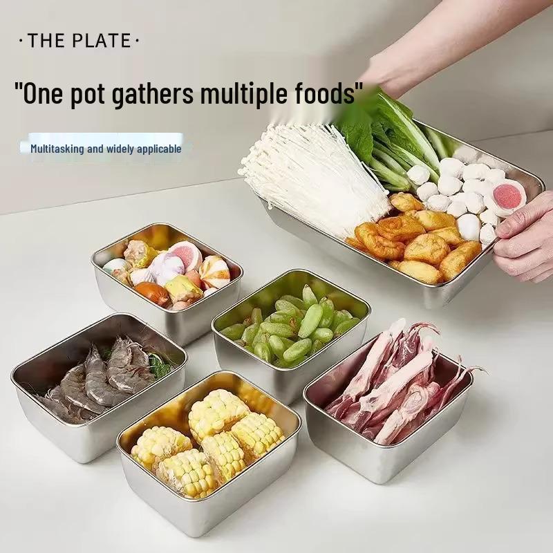 Newcomer Special: Stainless Steel Airtight Food Storage Box for 2 - Versatile & Portable