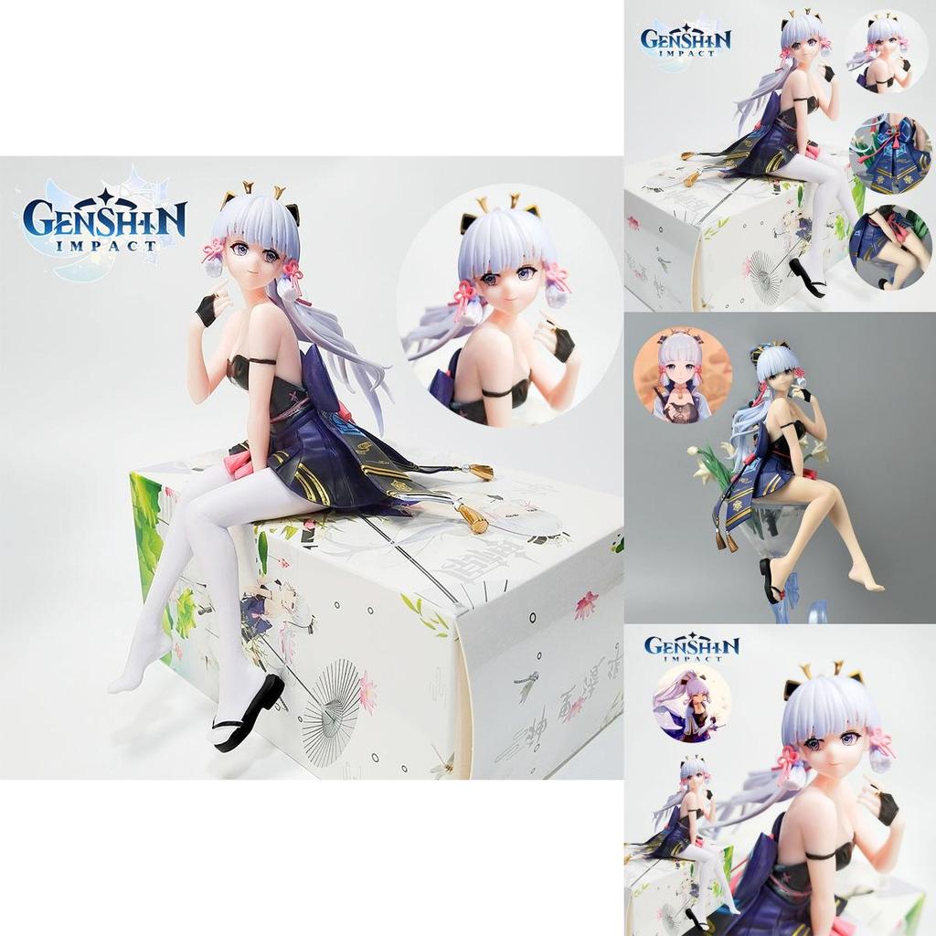 Genshin Impact Kamisato Ayaka Pvc Figure Collectible Xmas Gift
