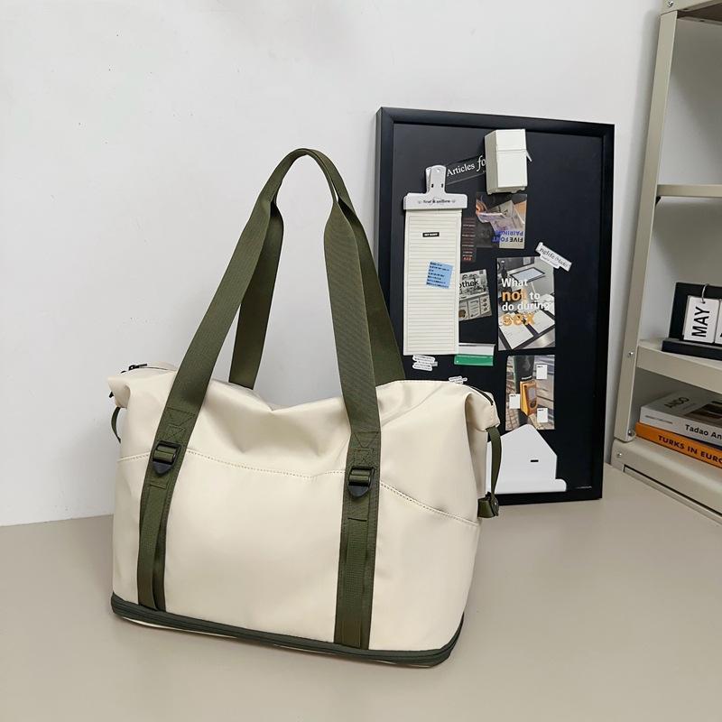 Short-distance travel bag, women's lightweight and high-value travel handbag, large-capacity duffel bag, men's fitness bag