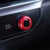 Aluminum Red Blue Black Air Conditioner Knob Trim Ring Control Adjust Button Cover For Kia K5 2026 PE