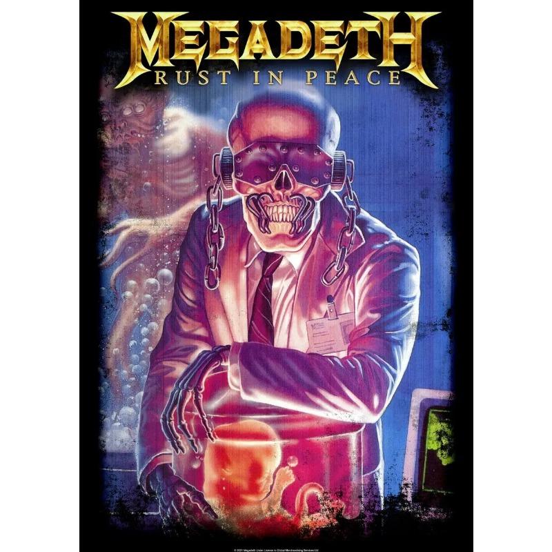 Vintage Heavy Metal Rock Band Megadeths Album Poster Canvas Painting and Prints Hip Hop Singer Wall Art for Home Room Decor Gift