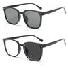 2PCS Fashion Colorful Square Sunglasses Women Men Vintage Trend Brand Sun Glasses Driving Fishing Male Female Glasses UV400