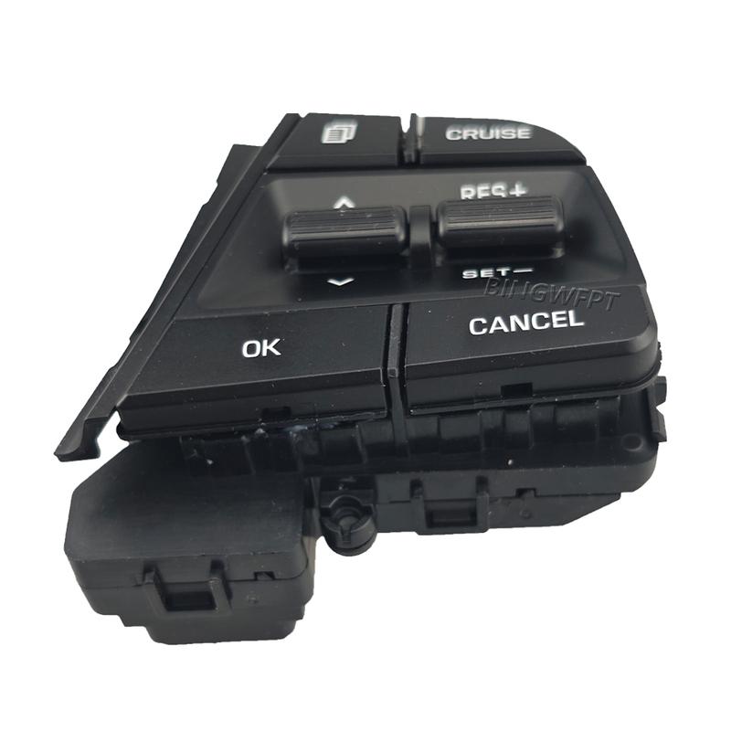 Blue Backlight For Hyundai Accent 1.6L 2019 2020 2021 2022 Steering Wheel Button Cruise Control Switch