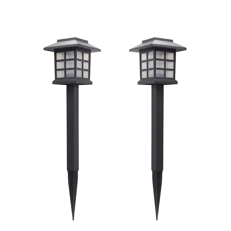 Solar LED Outdoor Courtyard Lantern: Waterproof Mini Palace Light for Lawn
