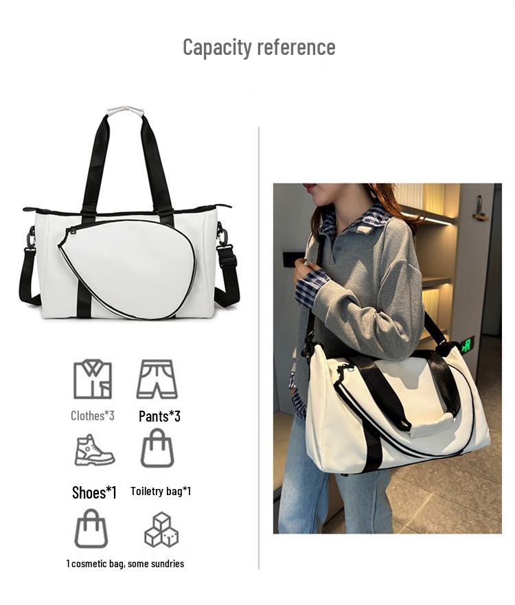 2024 Large Capacity Badminton Racket Crossbody Bag for Men & Women