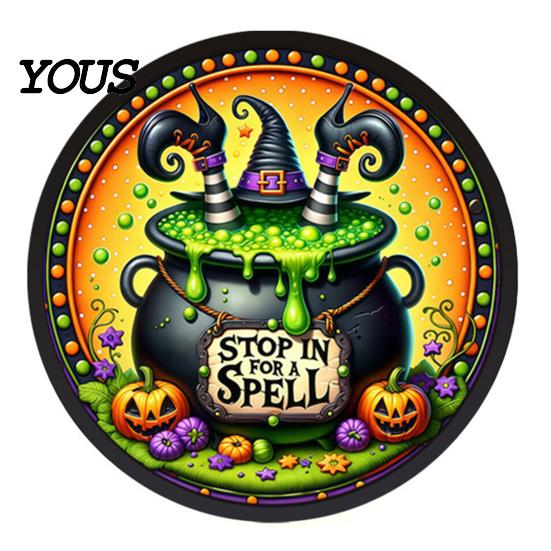 Halloween Themed Party Decor LED Glowing Hanging Decor, Acrylic Window Ornament with Light, Spooky High-quality Signage Sign for Door Wall Haunted