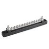 12 Klemmen 130A 150A Verdeelblok & Deksel voor Auto Boot Marine Stroomverdeling Klemmenblok M4 12 Schroeven + M6 2