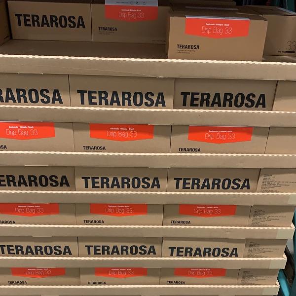Terarosa Specialty Single Origin Pour-Over Drip Bag Coffee 10g x 33 Packs