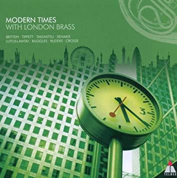 

CD LONDON BRASS - Modern Times With 2564686170 Teldec 2009 UK Classical Used