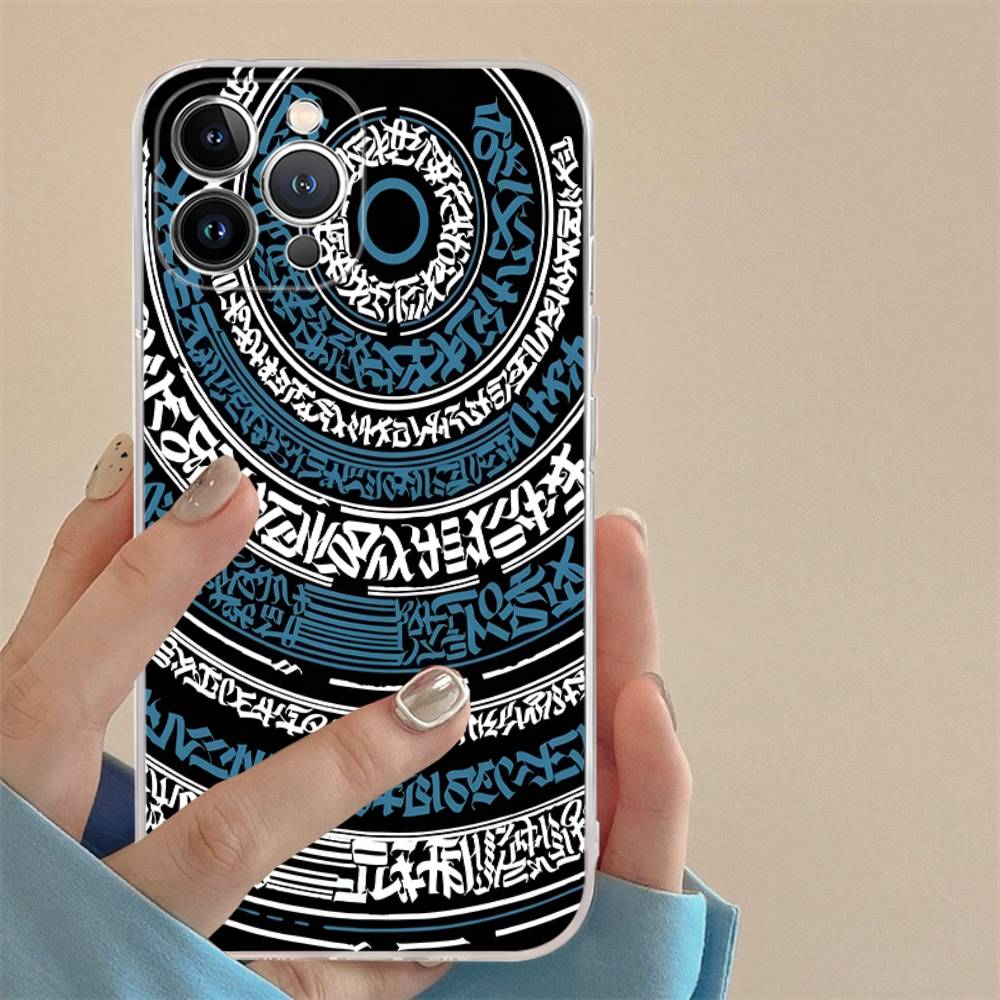 Pokras Totem Design Art Graffiti Shockproof Silicone Clear Case For IPhone 17 16 15 14 13 12 11 Mini Pro Max Plus Cover