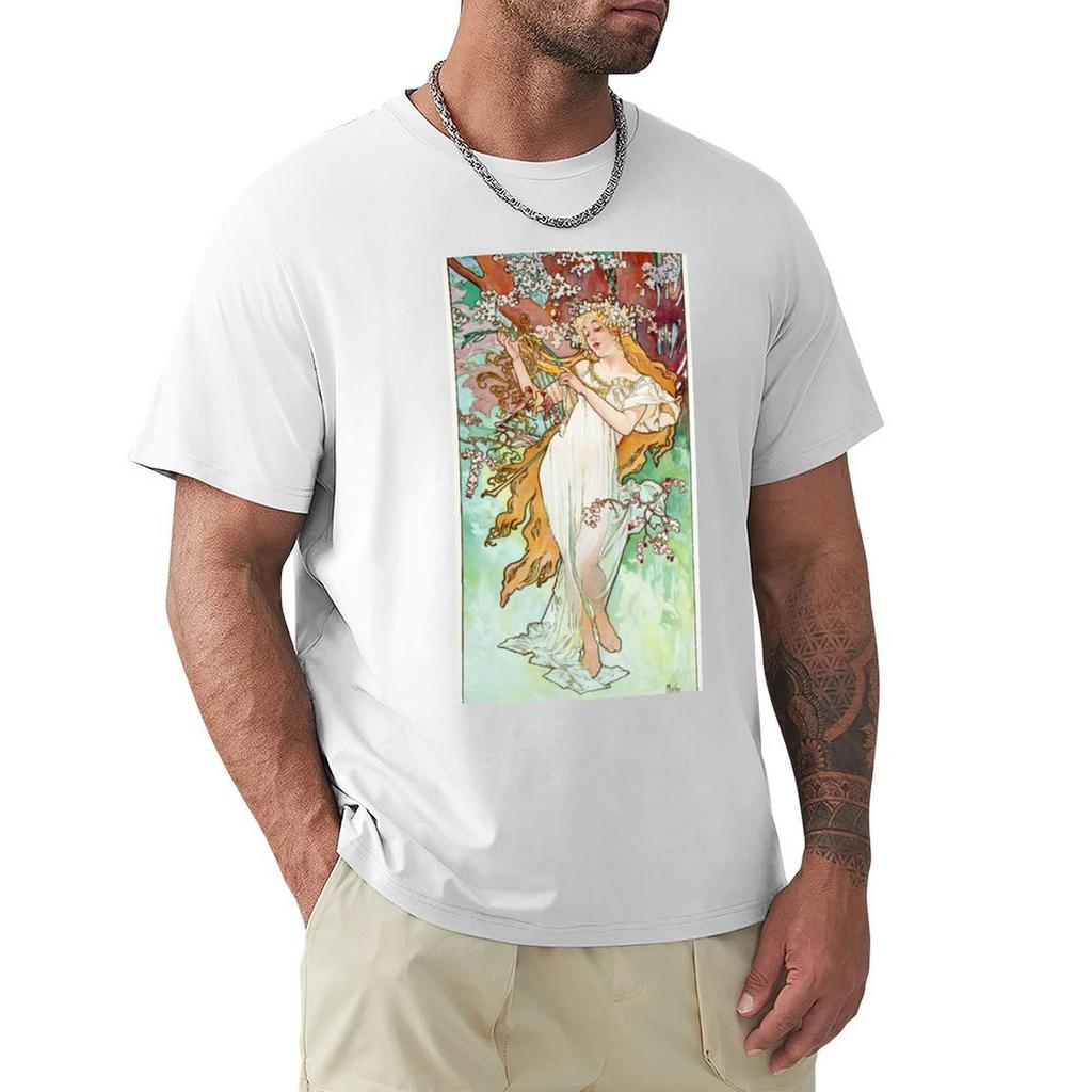 Spring Tshirt Cotton T Shirts Unisex 100 Tshirt