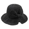Straw Summer Hats Women Ladies Fashion Foldable Beach Sun Hat Brimmed