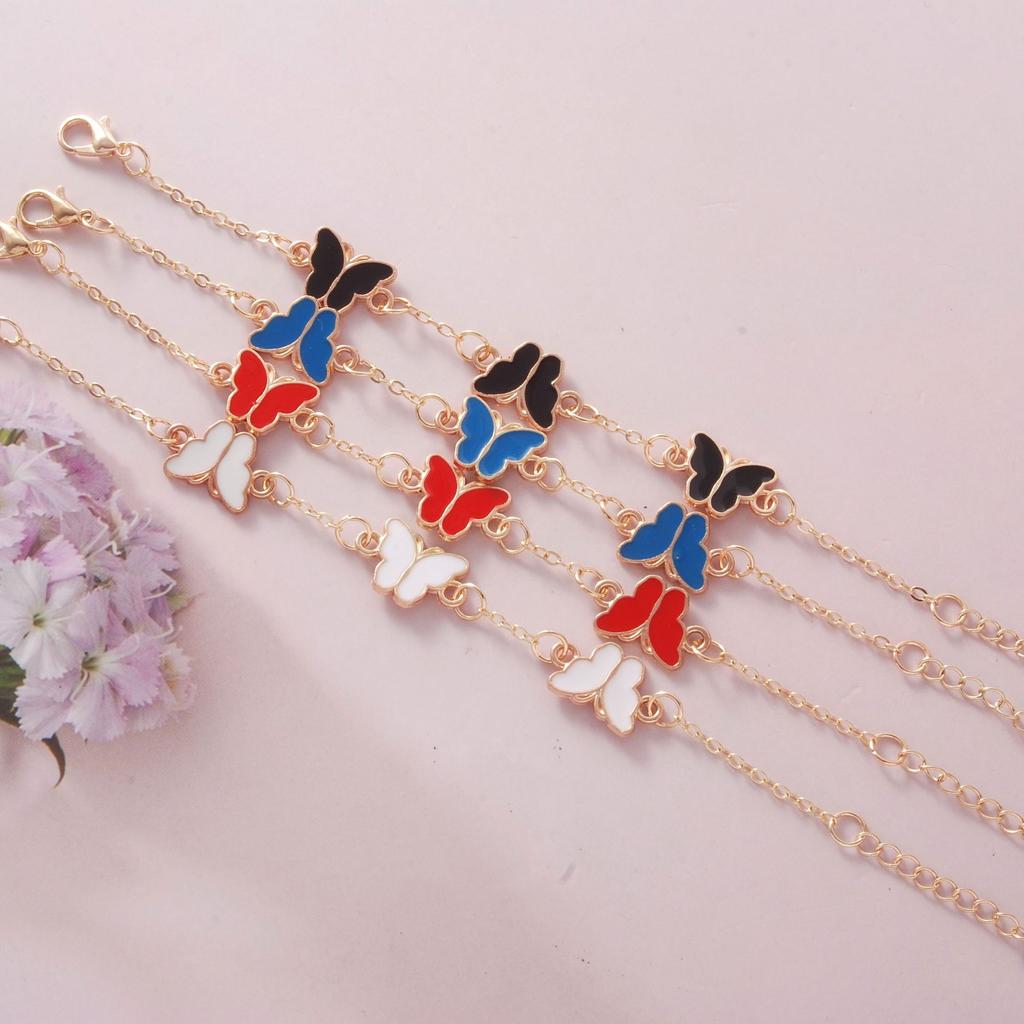 Ladies Titanium Steel Butterfly Bracelet Jewelry