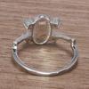 Real Pure 925 Silver Elena Rings for Women Natural Lapis Stone Vampire Diary Fine Jewelry Best Gift