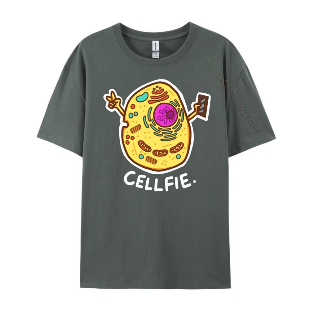 Cell Fie Science Biology Mens TShirts Camisetas De Hombre Harajuku Limited Time Special Tshirt Graphic