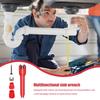 Sink Wrench Ergonomic Non Slip Kit Aluminum Alloy Wrench Plumbing Tools For Kitchen Bathroom Living Room Apartment Office Pipe