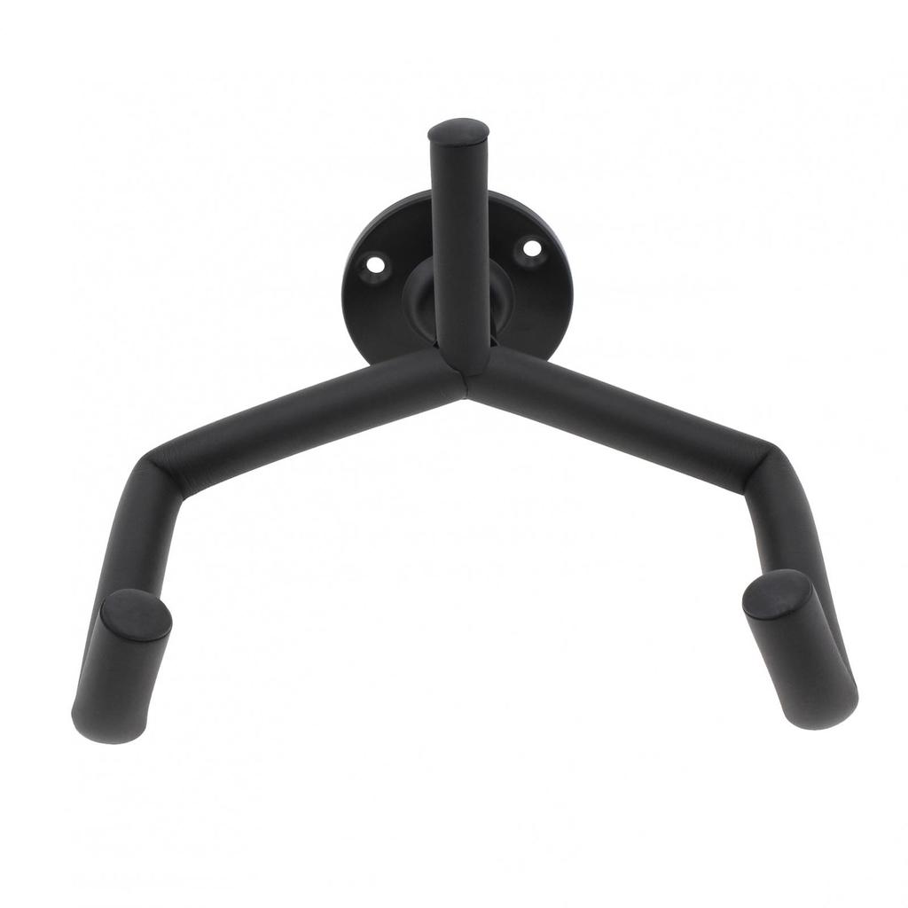 Horizontal Wall Mount Durable Electric Guitar Ukulele Holder Bracket with Screw Set, Split Type Hanger