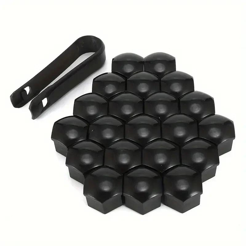 20Pcs Car Wheel Nut Caps Anti-Rust Auto Hub Screw Protection Covers Car Tire Screw Caps Nut Bolt Covers Auto Exterior 17/19/21mm