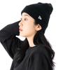 New Era Basic Cuff Knit Black White Flag