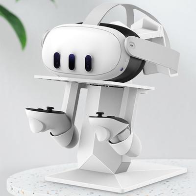 VR-Brillen-Aufbewahrungsständer Desktop-Ständer für VR-Headset & Controller Abnehmbar Verstellbar für Meta Quest 3 VR-Zubehör