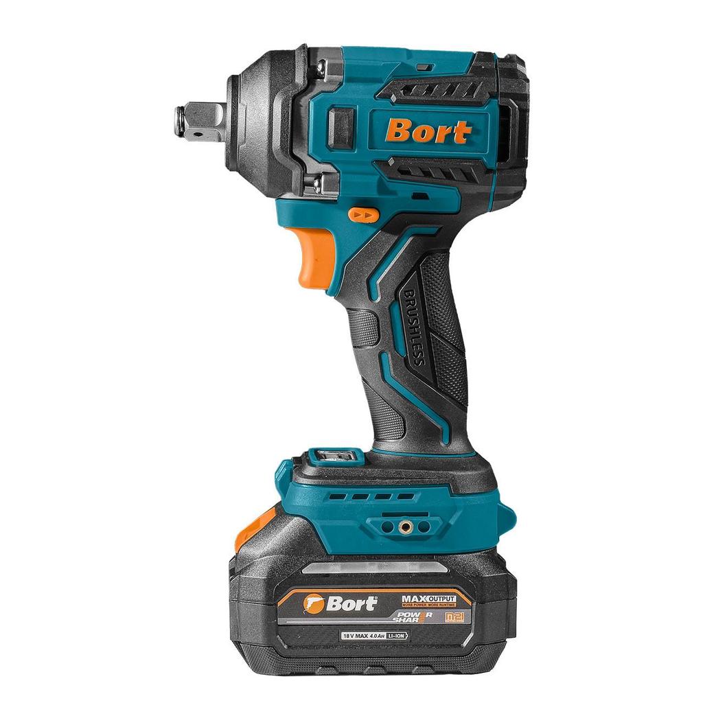 Corridable impact wrench BORT BSR-21U (2x4Ah+charger)