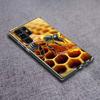 Bees and Honey in the Honeycomb Phone Case For Samsung Galaxy S24 S23 S21 S20 FE S22 S26 Ultra S25 Edge S10 Plus Cover Clear TPU