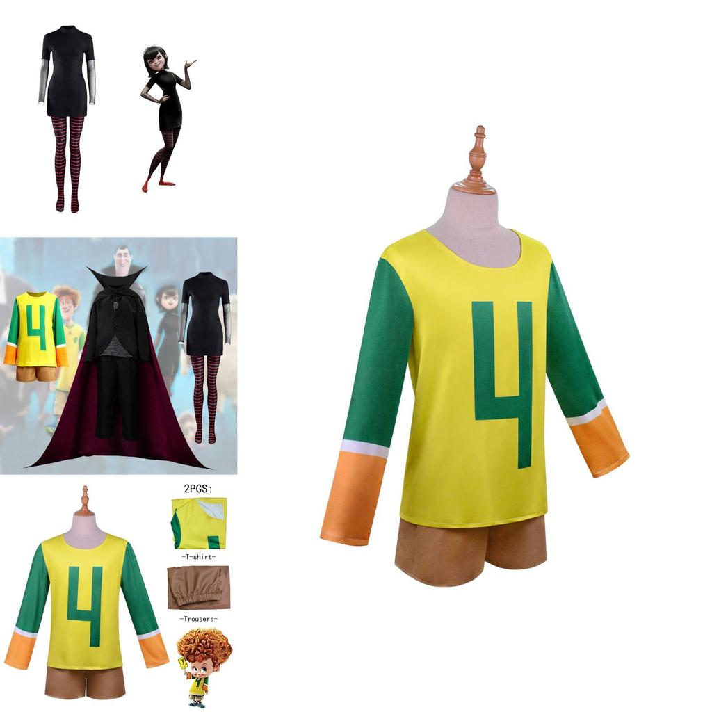 Hotel Transylvania Draculaura Mavis Jonathan Vampire Xmas Party Cosplay Costume