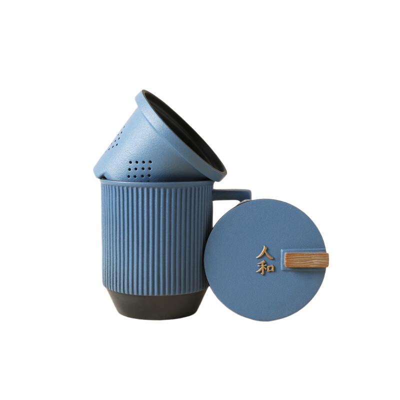 

Lubao Harmony Ceramic Covered Tea Cup