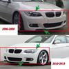 For BMW 3 Series E92 E93 M3 M-Tech Front Bumper Splitters Lip Spoiler 2006-2009 2010-2013 Splitter Exterior Tuning Gloss Black