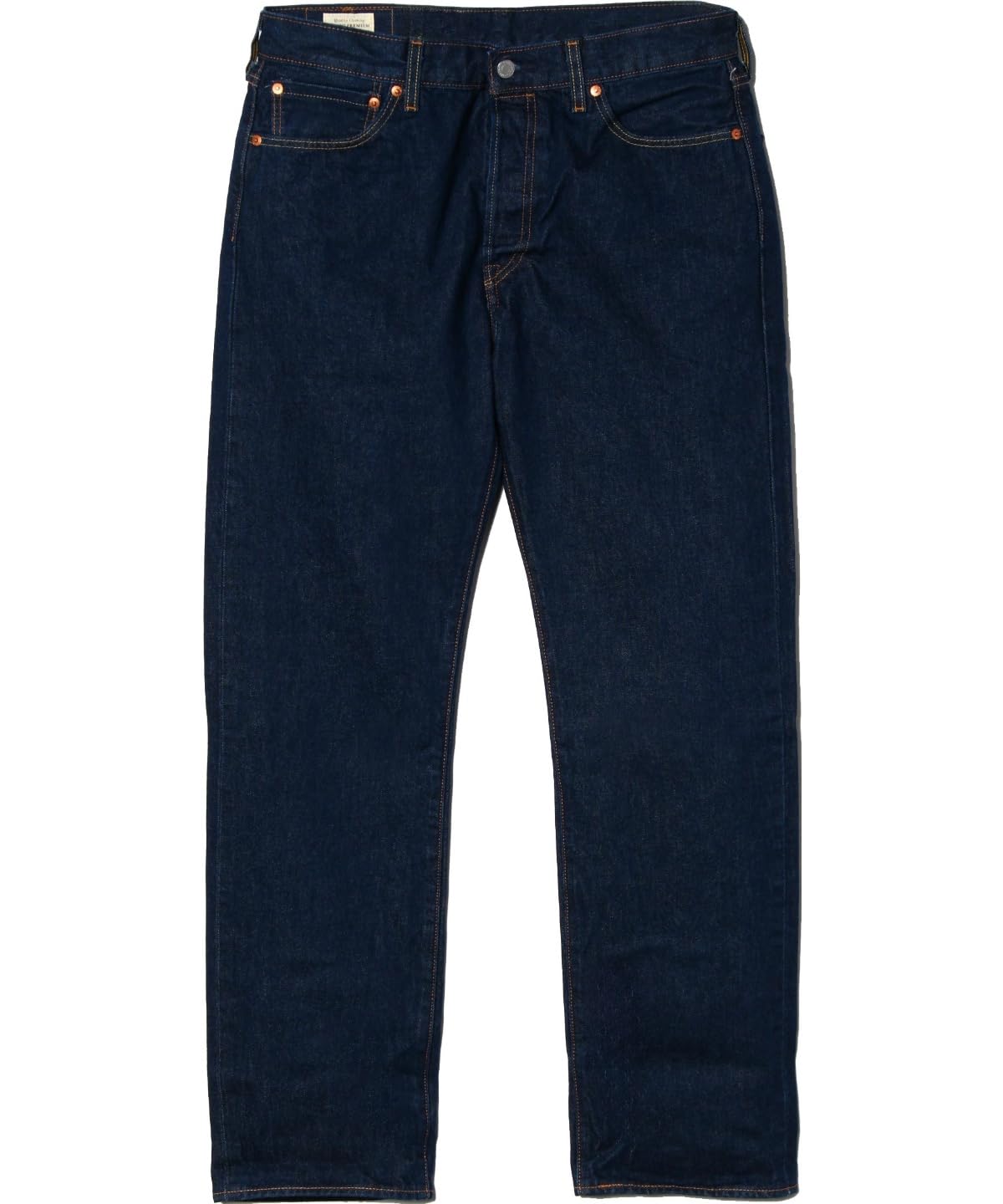 

Levi s 501(R) ORIGINAL JEANS DARK INDIGO Medium Indigo - Flat W32 L32