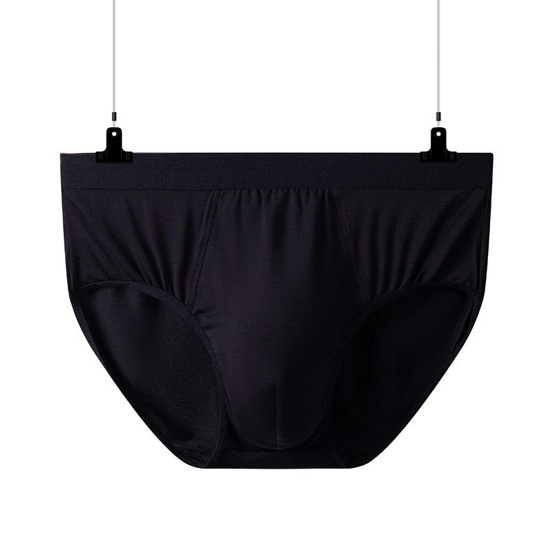 

Men s Mid-Rise Briefs - Summer Thin, Comfortable, Breathable Underwear in White and Yellow XXL чорний