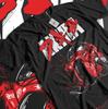 Anime Akira Black Retro Neo Tokyo Tetsuo Kaneda Black TShirt All Size