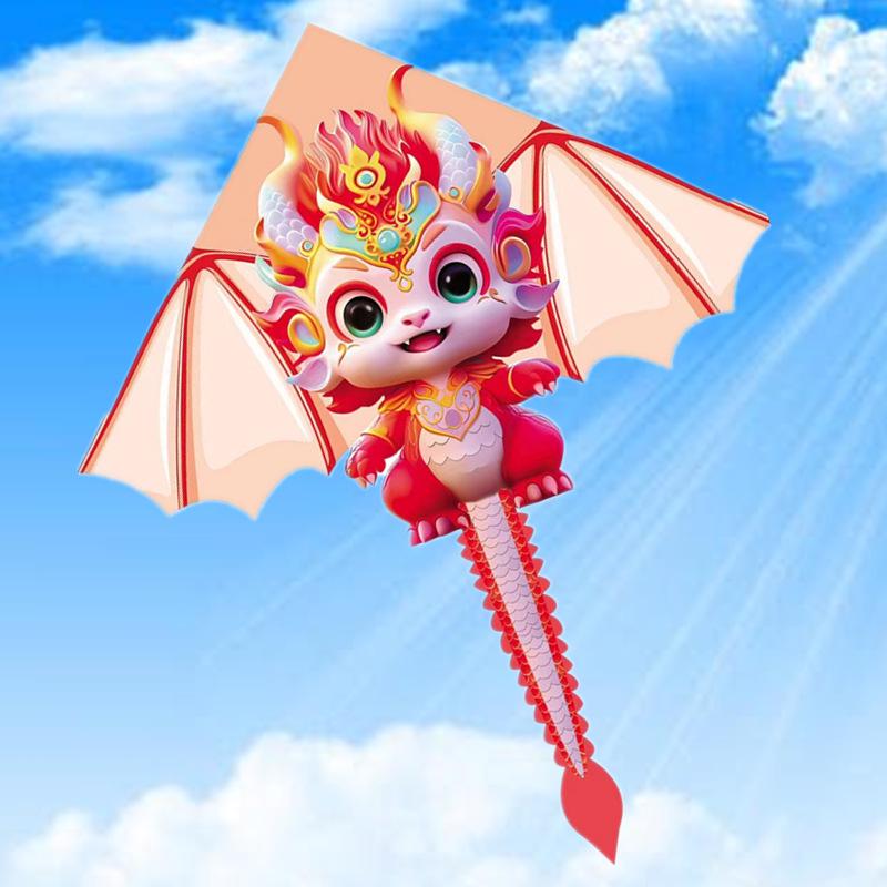Weifang Snake Treasure Cartoon Kite - Easy-to-Fly for Adults & Kids
