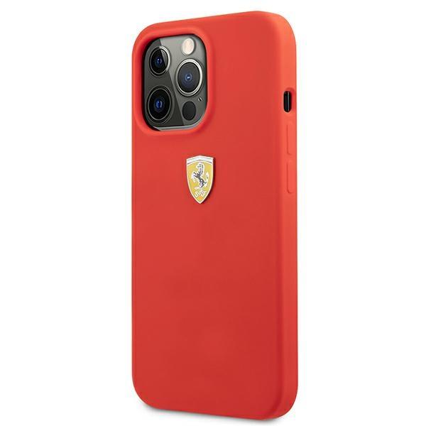 Ferrari Fessihcp13Xre Iphone 13 Pro Max6,7 Czerwony/Red Hardcase Silicone