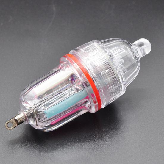 LED Fish Attractor Light, Submersible Waterproof Fish Luring Lamp, Underwater Flashing Fish Attracting Light, Sea Fishing Accessories