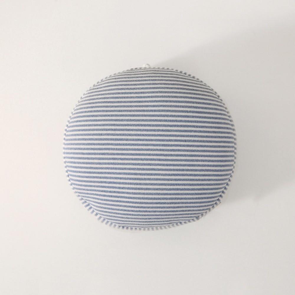 Stripe 2 In 1 Eye Mask Pillow Foldable Travel Folding Pillow Simple Neck Support Cushion  Adults