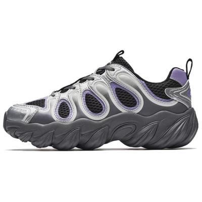 Tequila Retro Versatile Breathable Durable Low-Top Lifestyle Casual Shoes Women Sneaker Black Purple 122638858-3