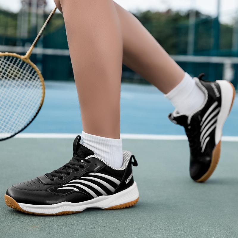 Badminton Shoes 2025 New Mesh Breathable Table Tennis Shoes Men's and Women's Sports Shoes Students Children's Training Tennis Shoes