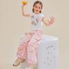 Hello Kitty Girls' Dopamine Color Block Summer Two-Piece Set