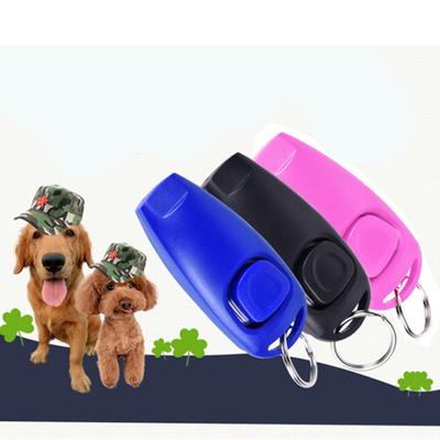 Clicker 2-in-1 Angenehm zu halten Kunststoff Mehrzweck Hundetraining Pfeife für Zuhause